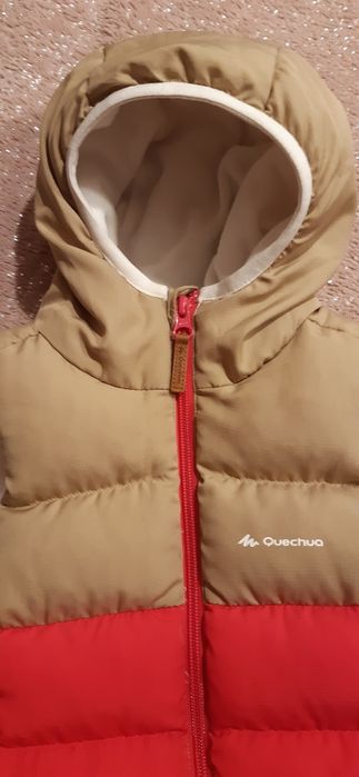 Kamizelka 86/92 z metki 2lata Quechua pikowana gruba