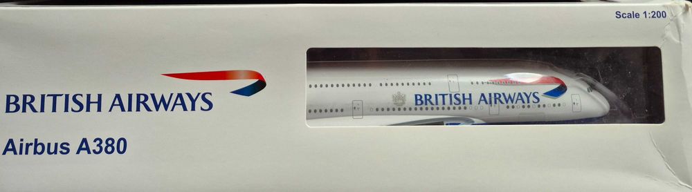 Model Aibusa A 380-800 British Airways Hogan 1:200