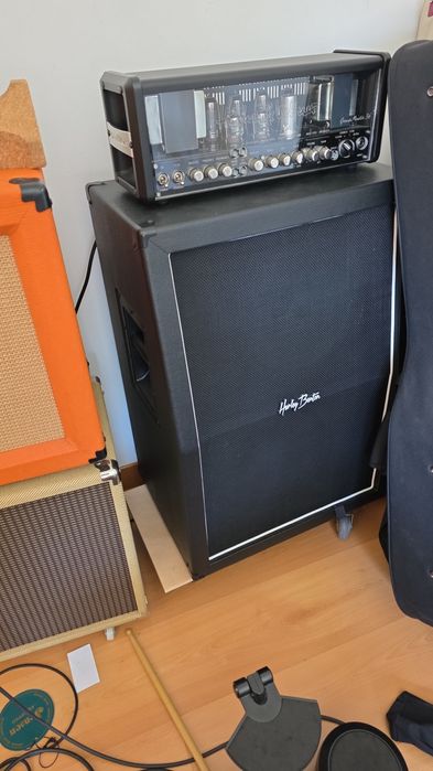 Coluna 2x12 - Greenback +Jensen Falcon - Vertical  Harley Benton  NOVA!