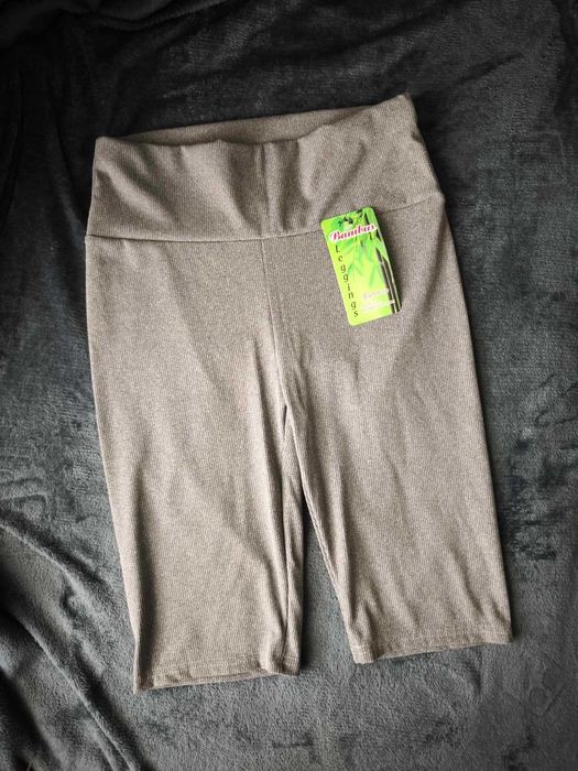 Kolarki Prążek L/XL Szare Nowe
