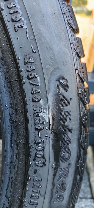 Opony Zimowe BMW X3 G01 21" Przód 245, Tył 275 Continental TS860