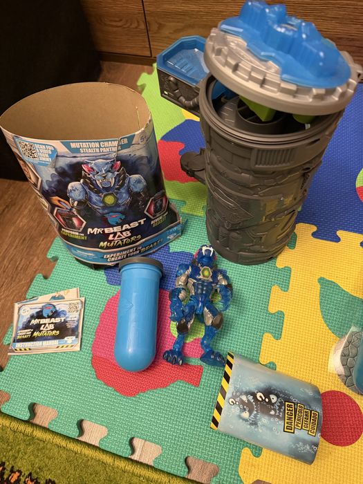 Ігровий набір MrBeast Lab Станція перетворення Пантера стелс