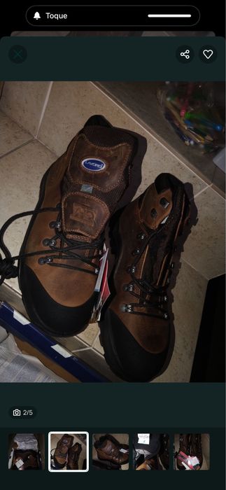 Botas de biqueira de aço Lavoro novas