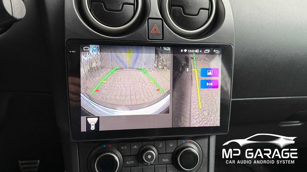 Radio Android Nissan Qashqai J10 4G LTE CarPlay AA Qled Montaż