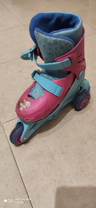 Patins da Frozen
