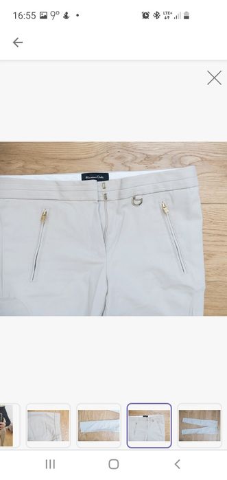 Spodnie massimo dutti 34/36
