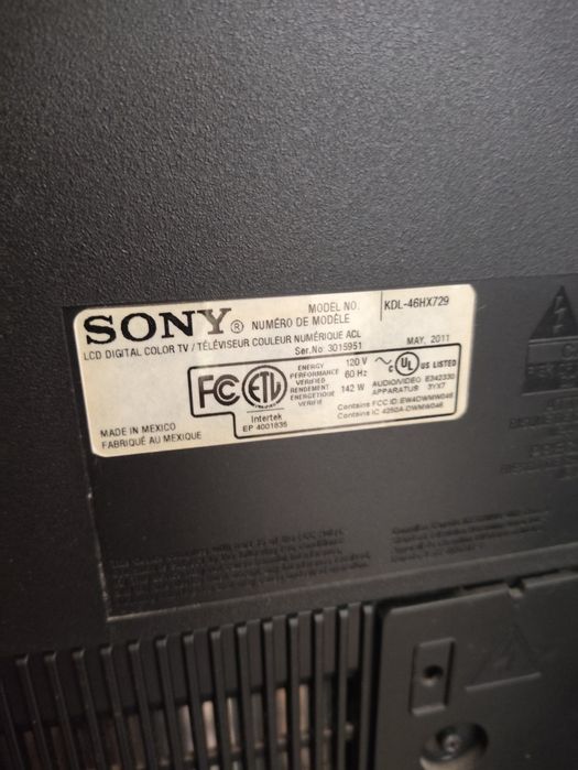 Телевизор sony 46"