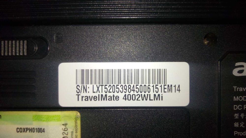 Acer Travelmate 4002 wlmi
