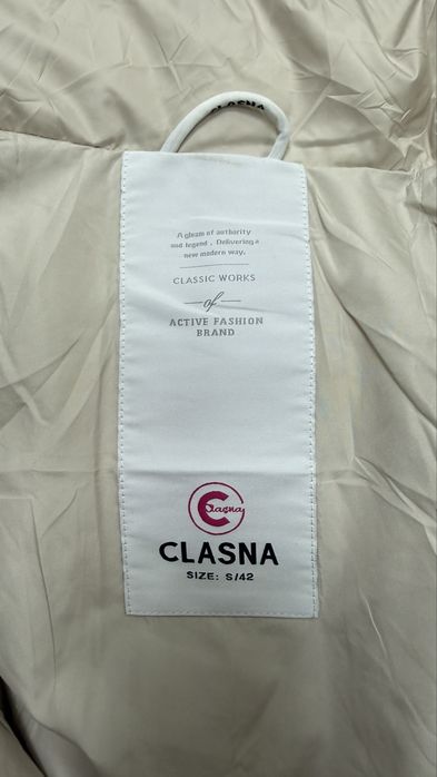 Зимовий жіночий пуховик CLASNA полномерний р S