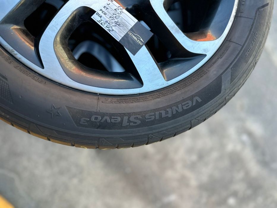 Диски R17 4/100 з літніми шинами 205/55/17 Hankook