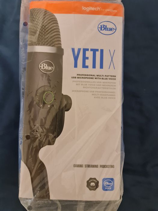 Mikrofon logitech yeti x