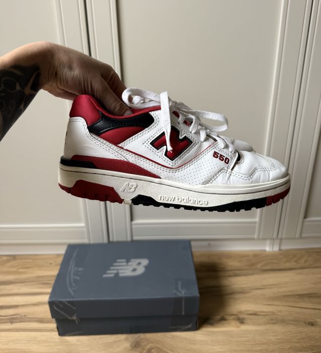 New balance 550 red