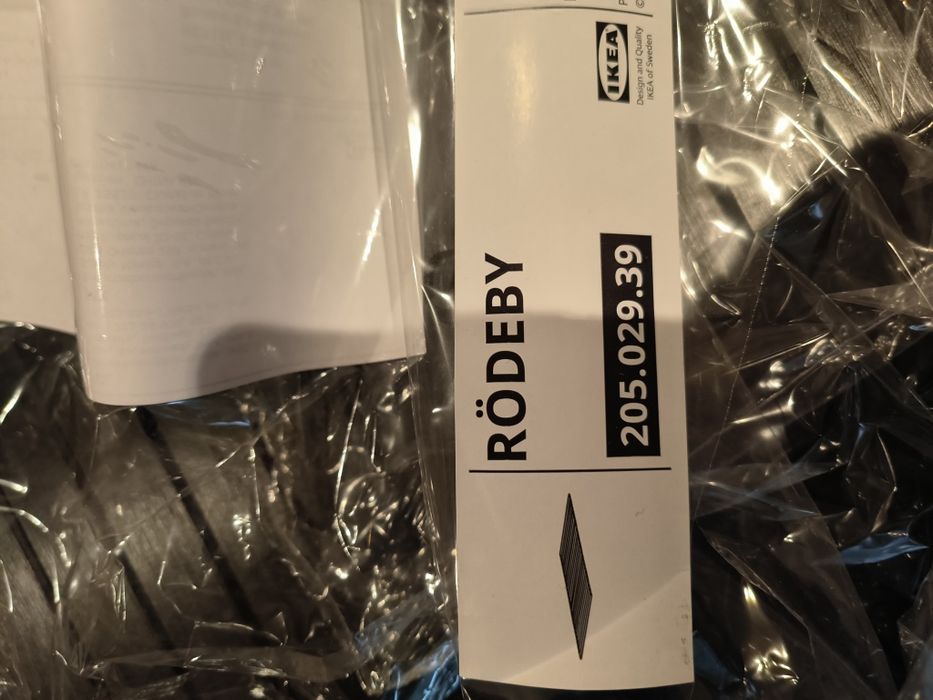 Tabuleiro IKEA Rodeby preto