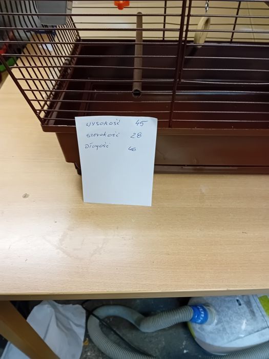 Sprzedam klatkę dla papugi używaną