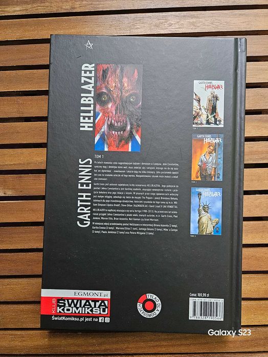 Hellblazer garth ennis tom. 1