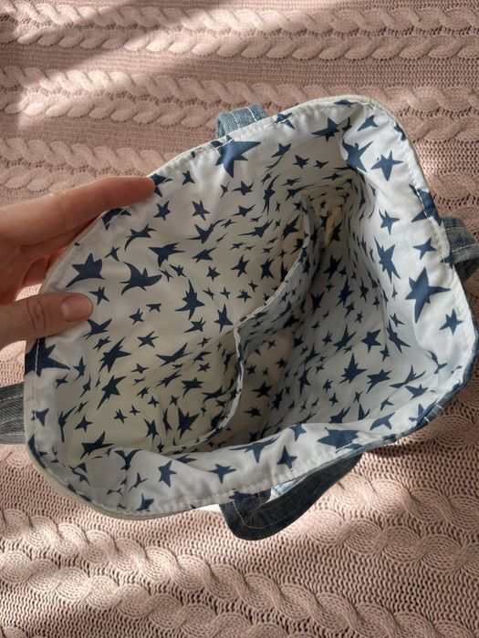 Сумка шопер джинсова