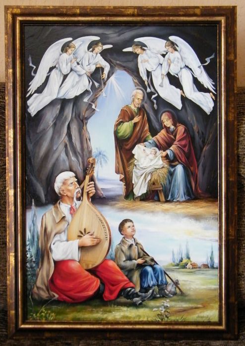 Ікона. Образ "Славимо народження Христа"