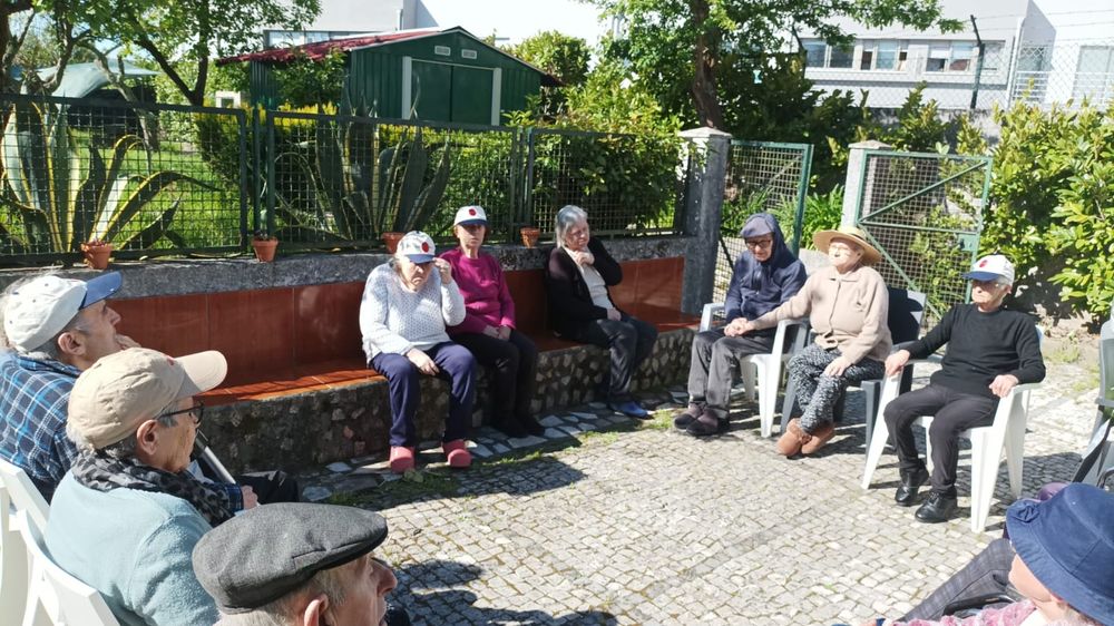 Legenda de ternura lar de idosos