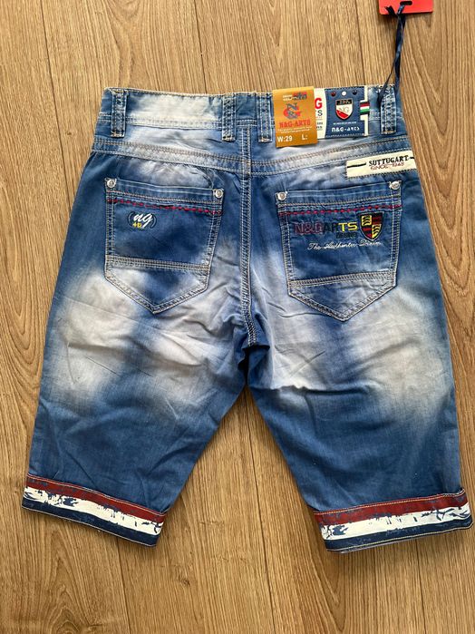 Шорты(бриджи) капри мужские джинсовые / джинсові шорти чоловічі