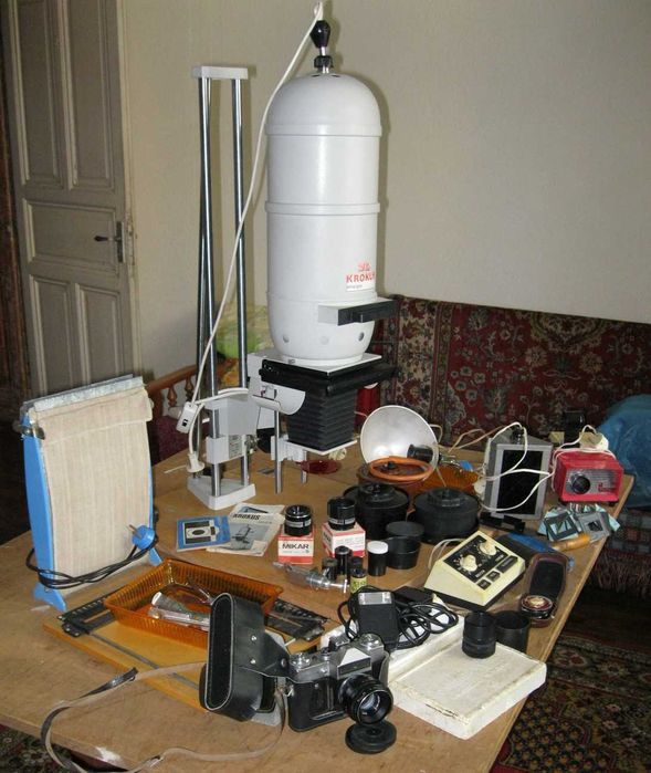 Фотозбільшувач Крокус 4sl та інше фотоприладдя