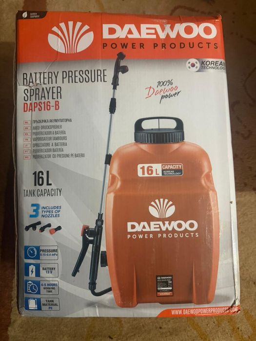 Pulverizador bateria DAEWOO