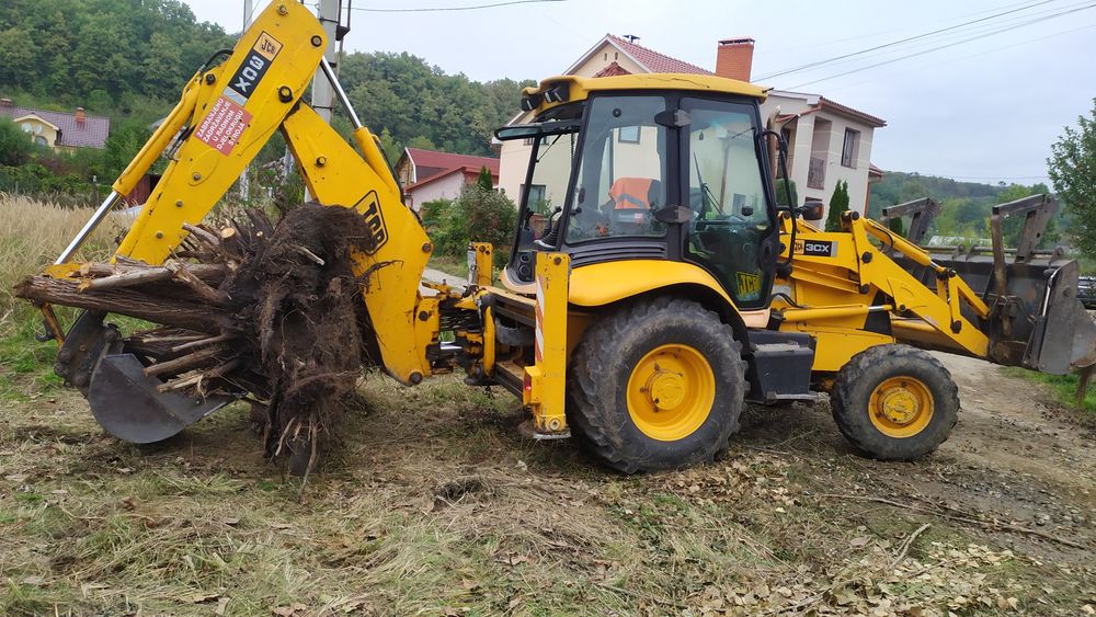 Оренда екскаватора-погрузчика та самоскидів .JCB 3cx Послуги спецтехніки
