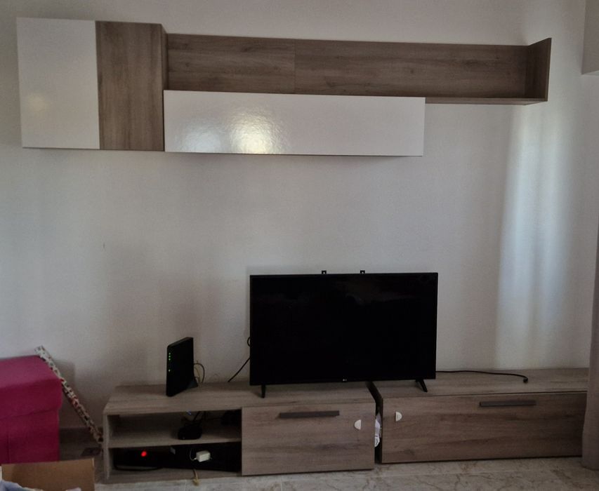 Móvel TV Conforama 260 cm | Modular, como novo