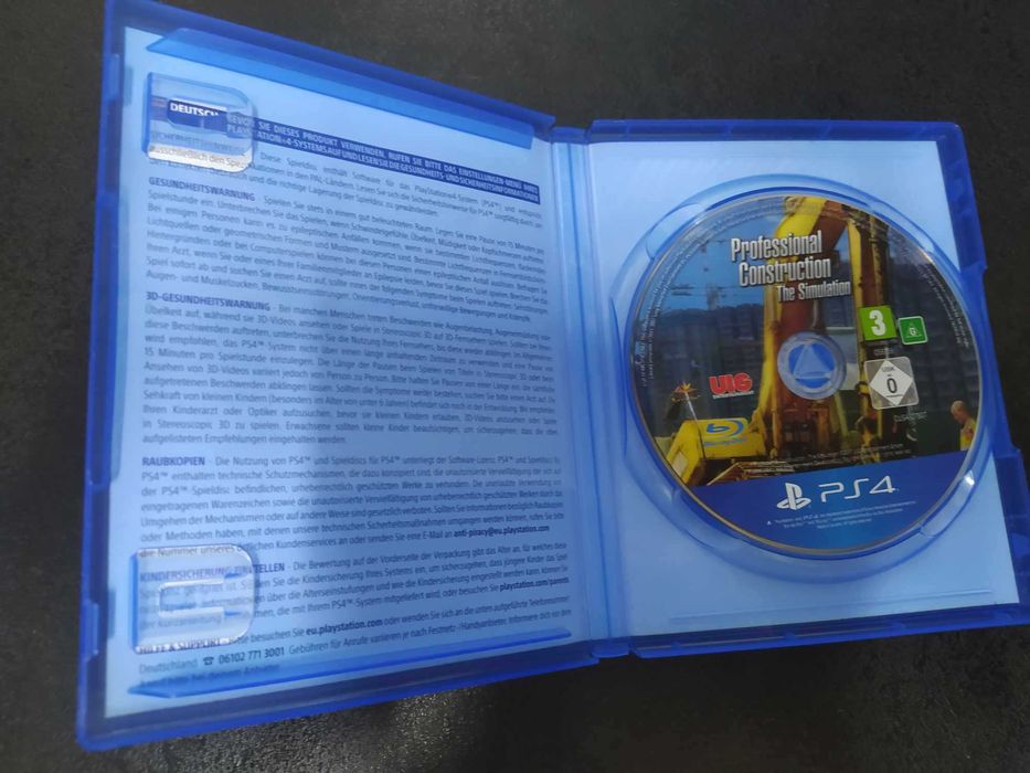 Professional Construction: The Simulation PS4 symulator