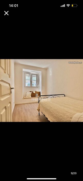 Apartamento T1 com logradouro