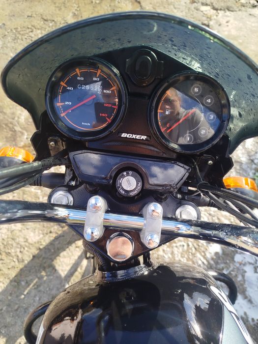 Мотоцикл bajaj boxer bm 150 ug (5 передач)