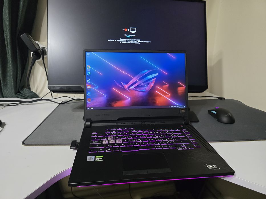 Asus Rog i5-10300H/GTX1650Ti/144HZ/DDR4-16/SSDm2-512/Батарея 3+ год.