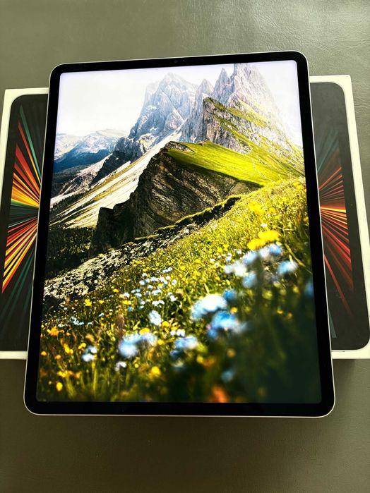 JAK NOWY iPad Pro 12,9" 5gen M1 256GB wifi srebrny BATERIA 100%