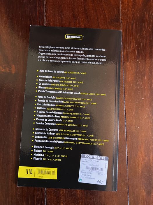 Amor de peerdição - Livro de resumos