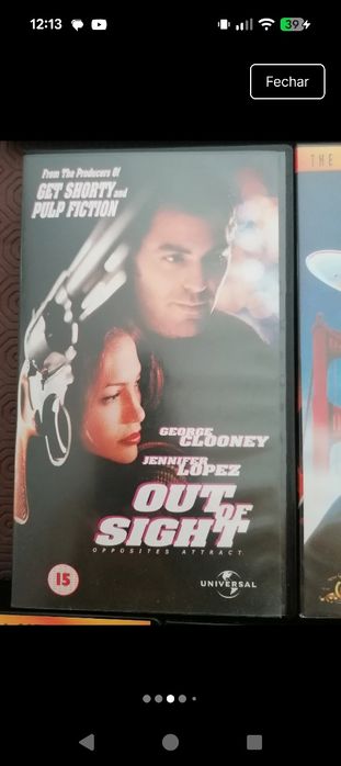 5 cassetes VHS da série James Bond 007