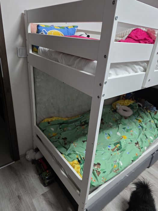 Lóżko pietrowe ikea Mydal