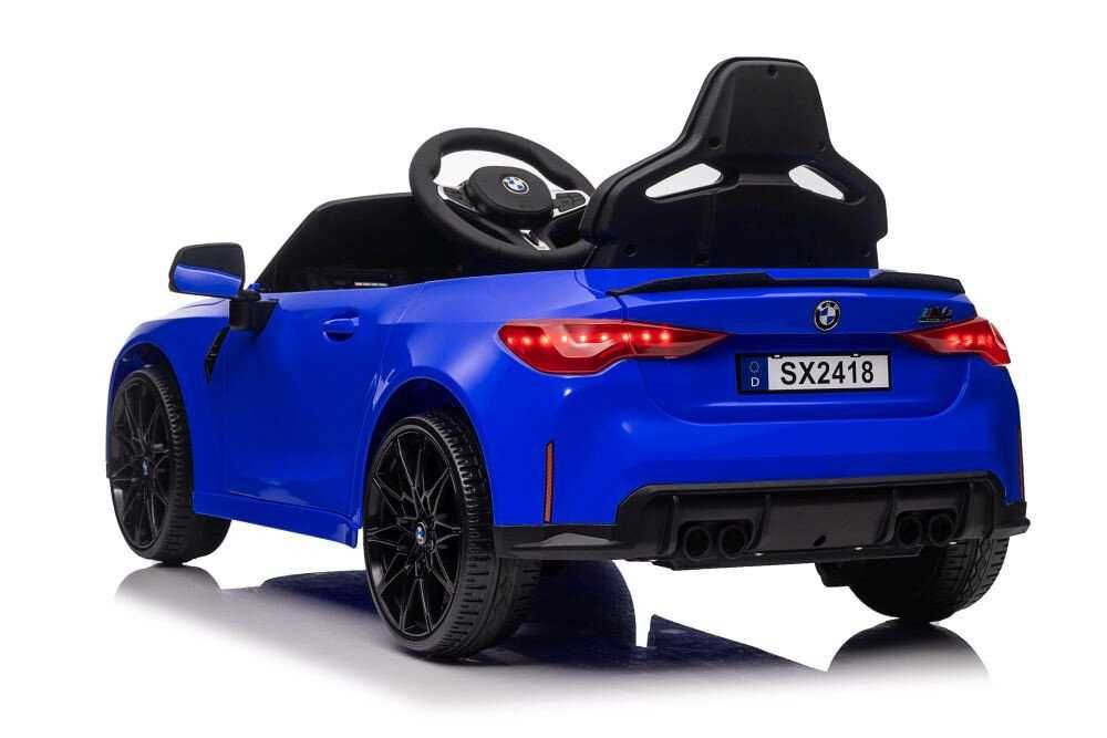 Auto Na Akumulator BMW M4 Pojazd coupe Dla Dzieci Światła Led Lakier