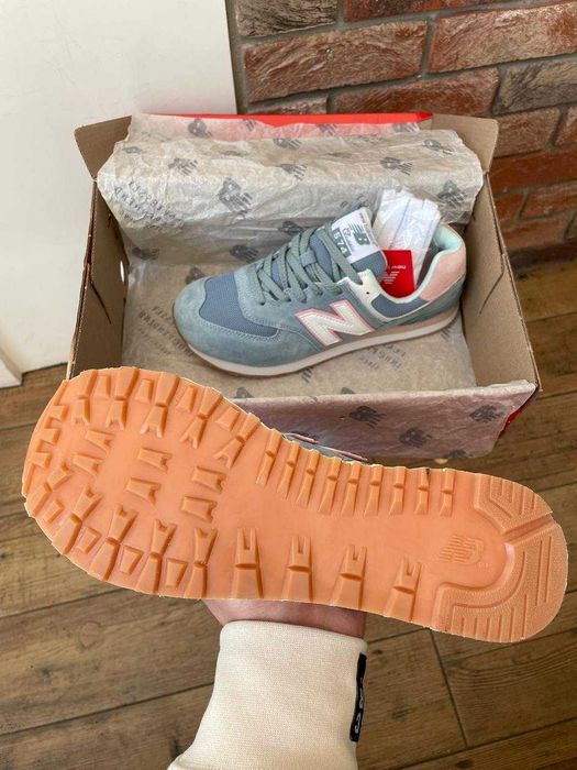 !SALE! New Balance 574 Blue/Pink 36 37 38 39 40 41 42 43 44 45 46 nb