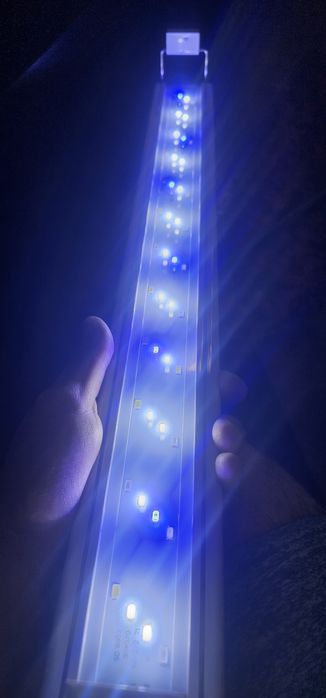 Luminaria led para aquario de 60cm ate 70cm