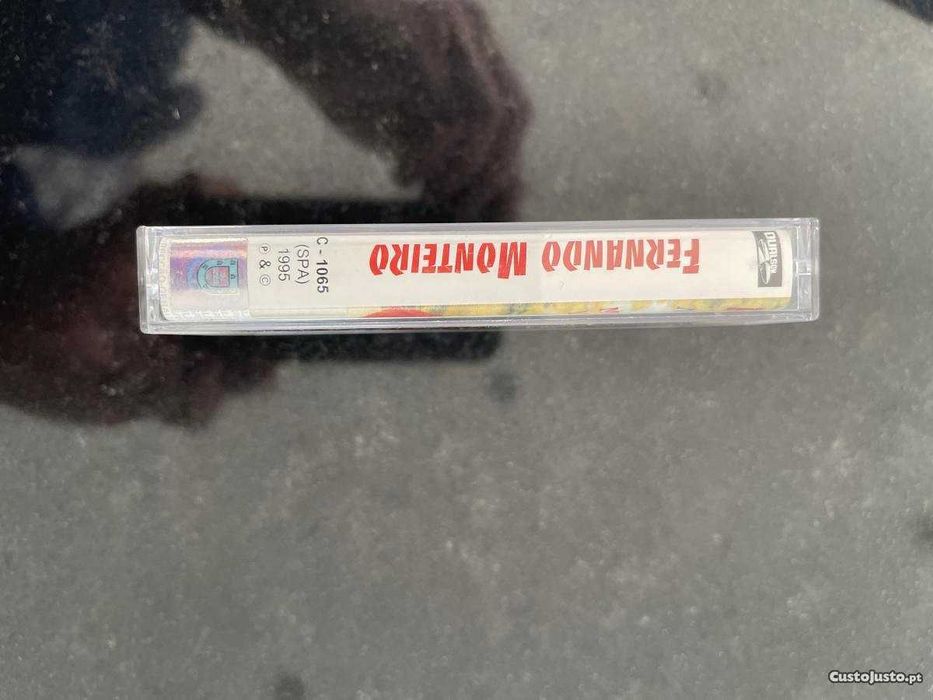 Cassette Musica Popular Portuguesa Fernando Monteiro "ADEUS MÃE"