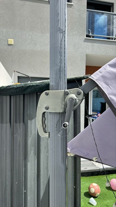 Chapéu de Sol XL Giratório + Bases Incluídas – Para Reparação