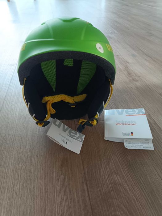 Nowy kask narciarski dziecięcy Uvex