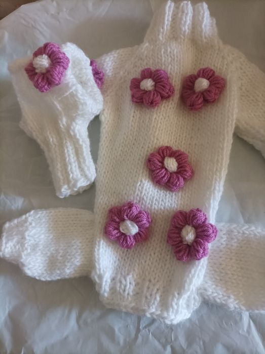 Вязаная одежда для собак. Больших и маленьких пород