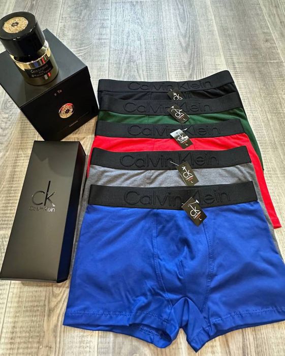 Труси чоловічі боксери набір 5 шт в подарунковій коробці Труси мужские