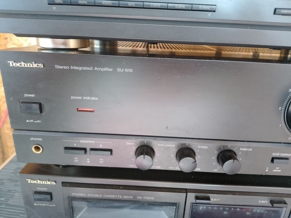 Aparelhagem techincs a funcionar