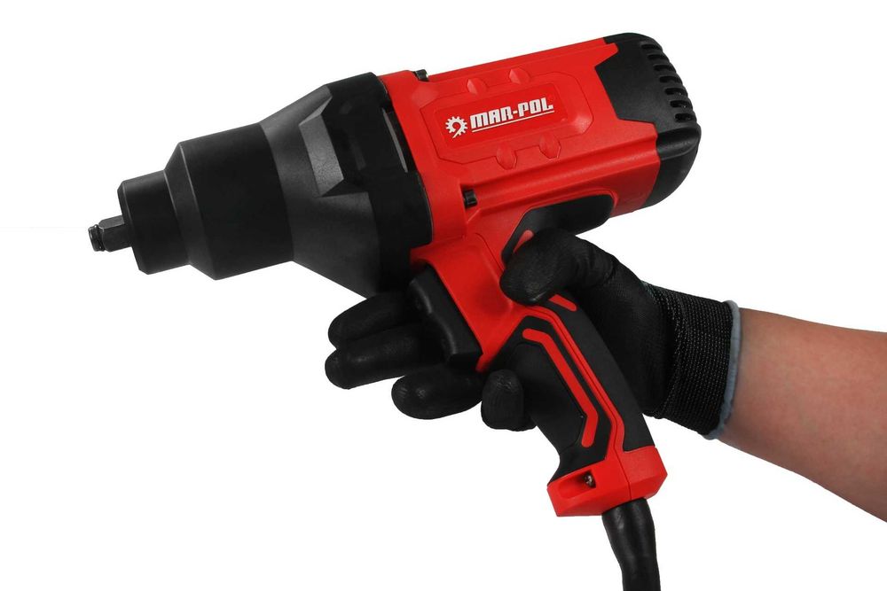 Mocny udarowy klucz elektryczny 1/2" MAR-POL M80492