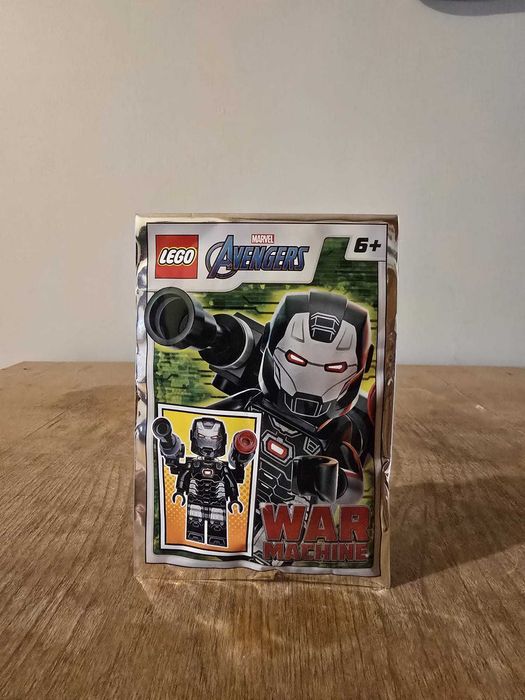 Lego Marvel 242213 War Machine plus broń saszetka klocki