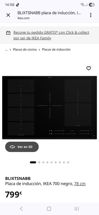 Placa  de indução nova em caixa