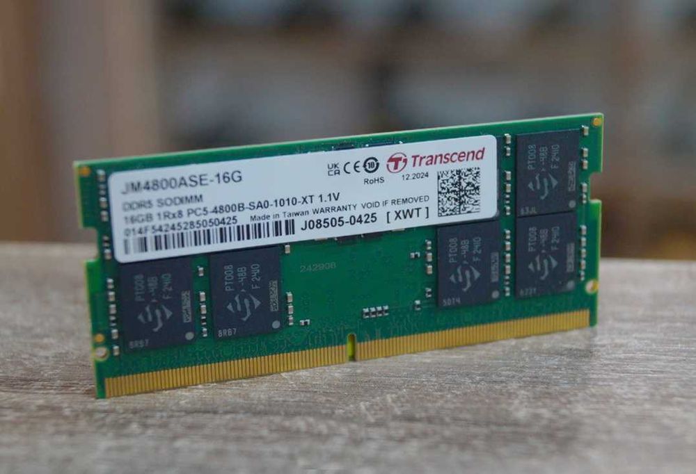 Пам'ять для ноутбуків  Transcent 16 GB GB SO-DIMM DDR5 4800 MHz TVOYO