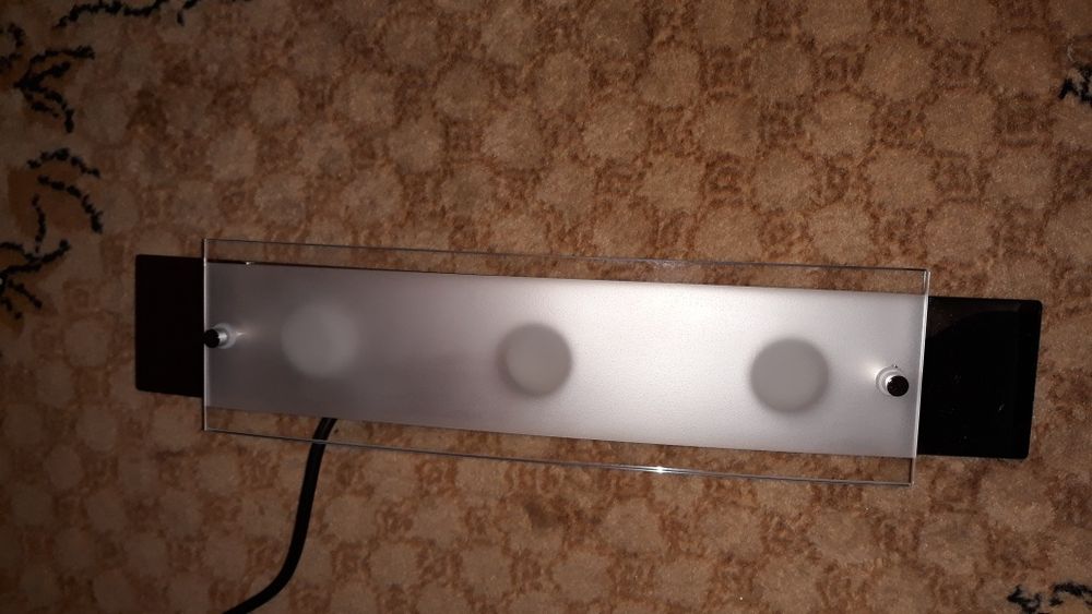 Lampa Led na ścianę z przełacznikiem