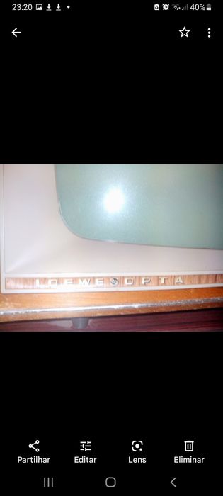 Televisão Loewe anos 60 para colecionadores